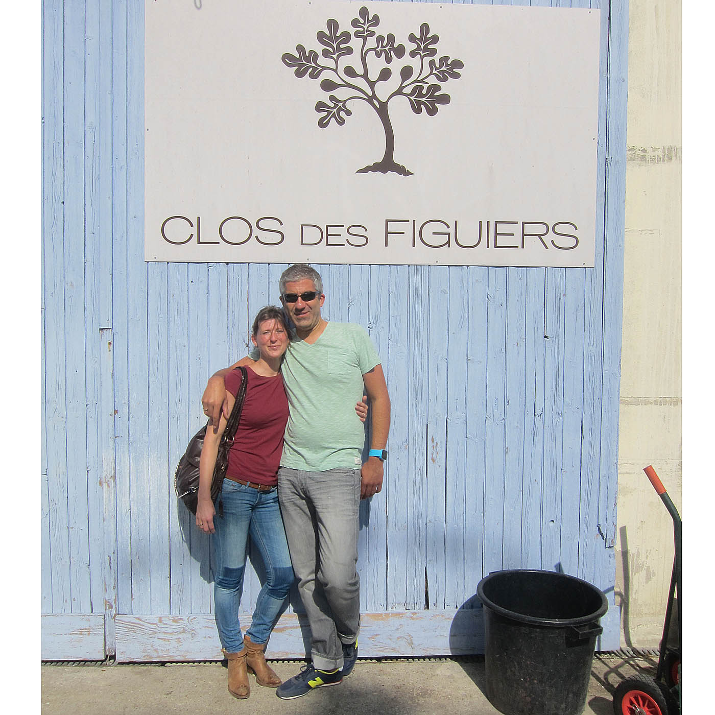 Clos de Figuiers, ein fantastischer Wein, nur 2.000 Flaschen im Jahr. eine Rarität sozusagen.